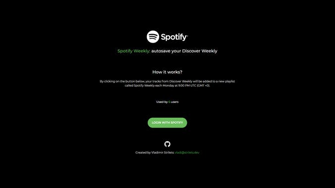 Discover Weekly Autosaver