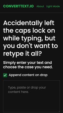 ConvertText.io
