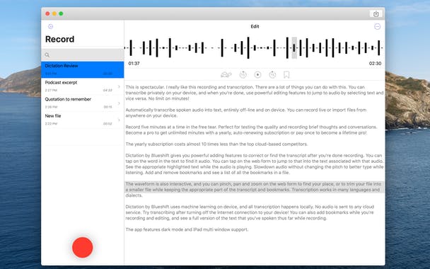 Ada Dictation, for Mac