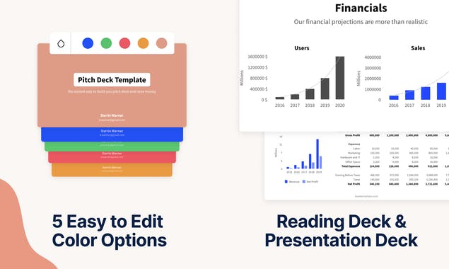 Pitch Deck Template for 2021