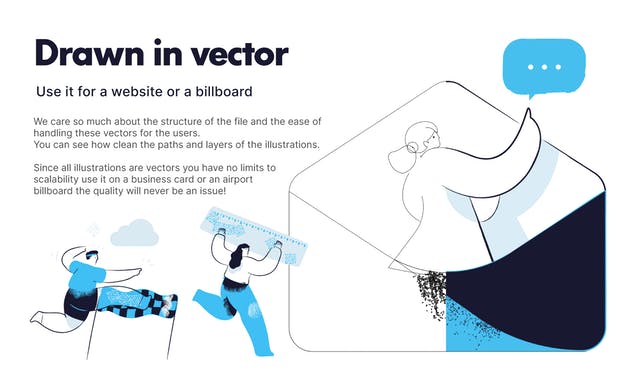 Zima Blue illustrations