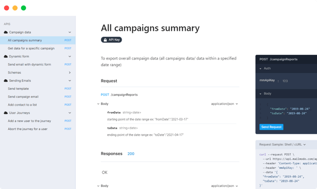 Mailmodo Email API