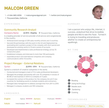 This Resume Does Not Exist