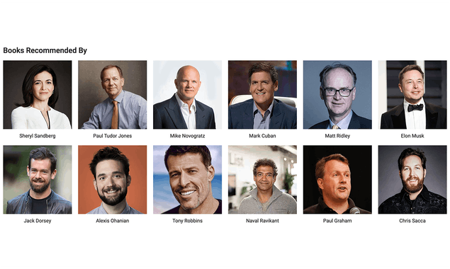 Book Recommendations For Entrepreneurs