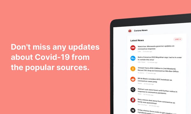 Corona Reader by Panda