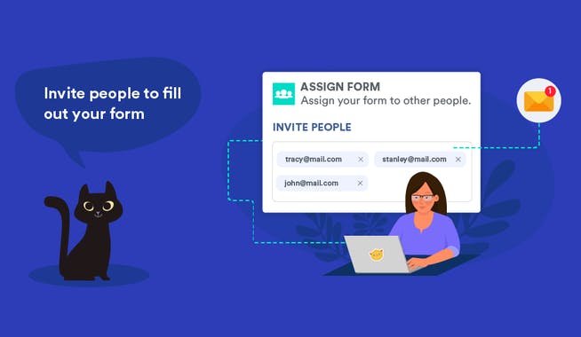 JotForm Assign Forms