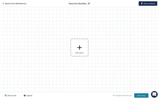 Unito’s Workflow Designer