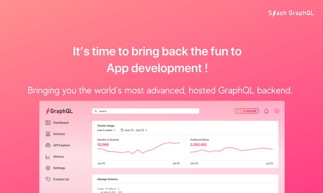 Slash GraphQL - by Dgraph Labs