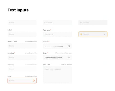Input Kit from Framer