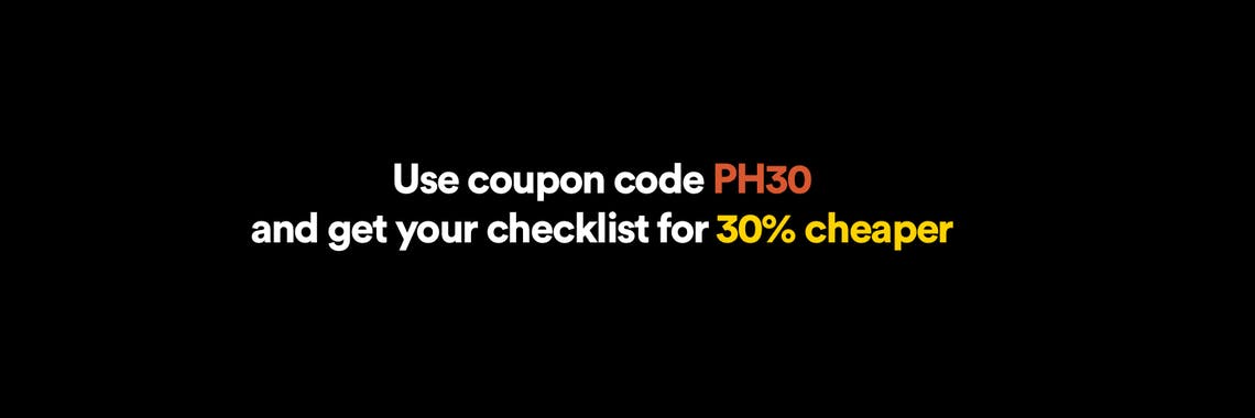 E-commerce Conversion Checklist