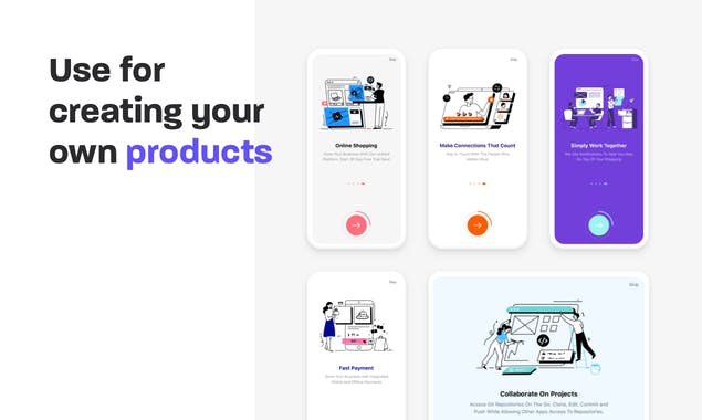 oi-oi hand-drawn illustrations