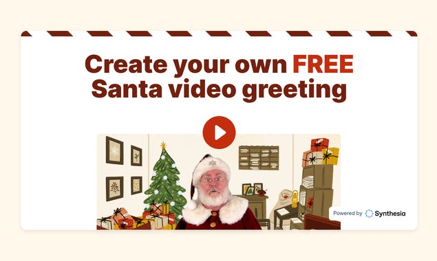 AI Santa by Synthesia