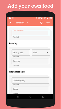 Lilbite Food Tracker