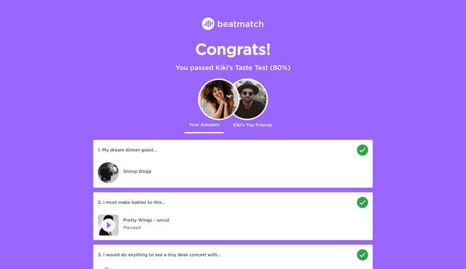Beatmatch | Taste Test