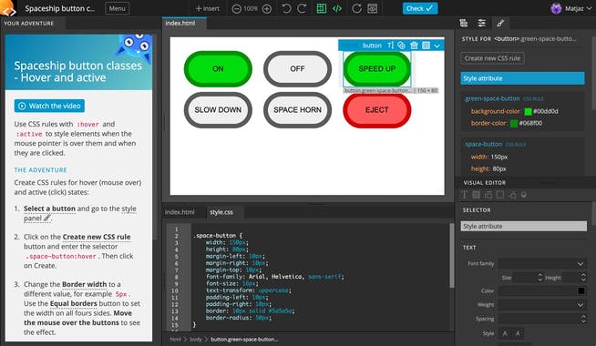 HTML Planet for Kids