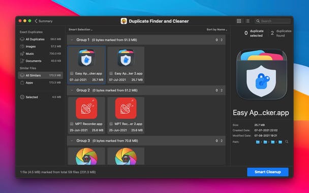 Duplicate Finder and Cleaner